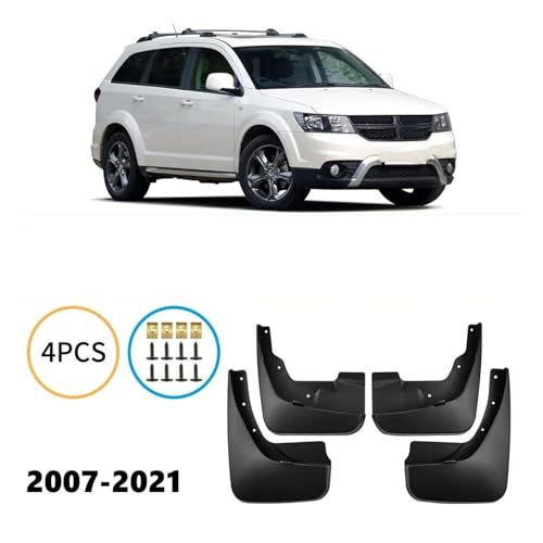 Flaps de barro y salpicaderas guardabarros Dodge Journey compatibles con versiones 2007 a 2021 4