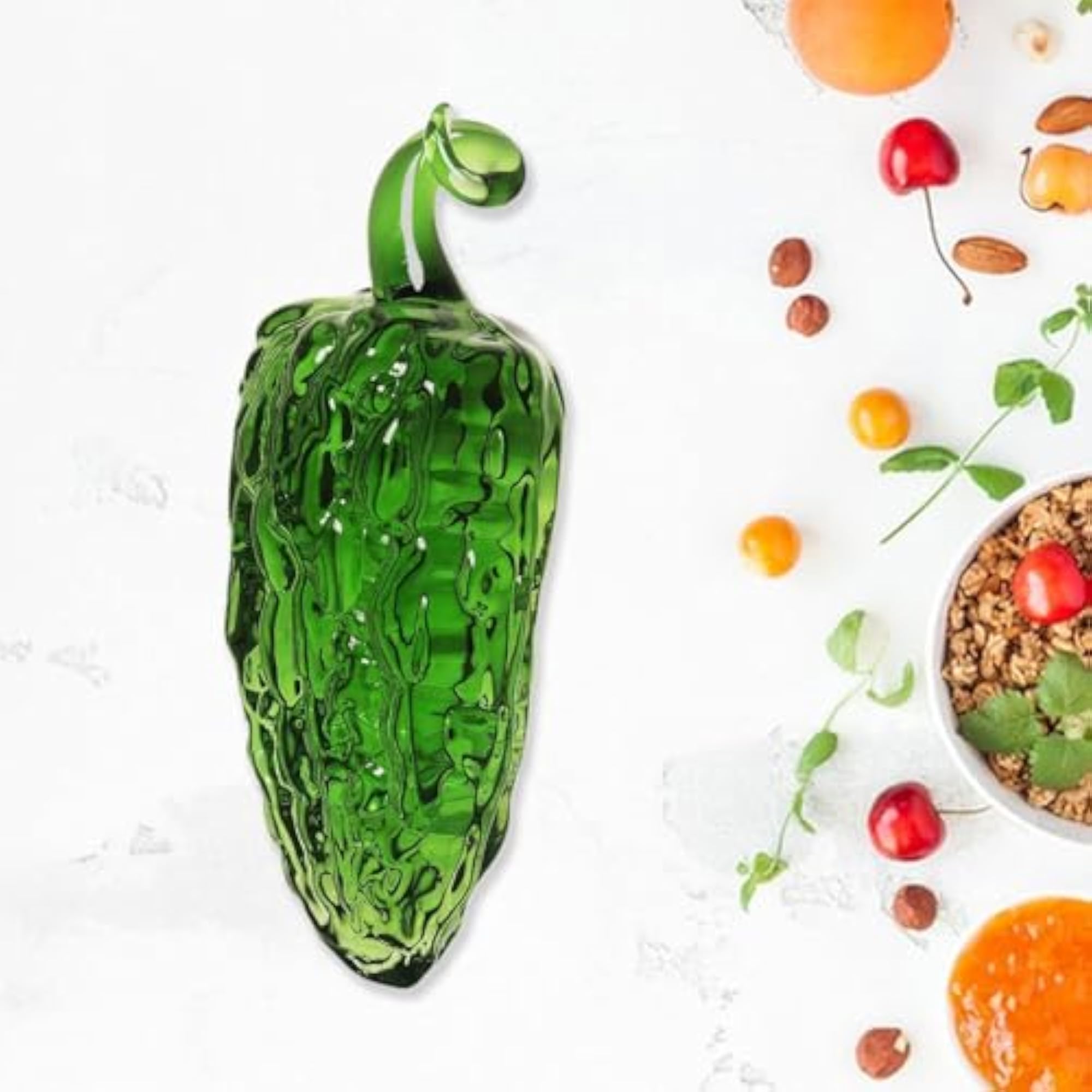 Crystal Sculpture Fruits Vegetables Decoration