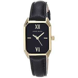 Anne Klein Women’s Leather Strap Watch