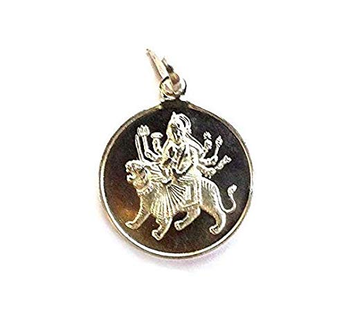 Durga Loket/Pendent with Yantra in Panchdhatu for Men and Women