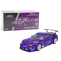 1:64 Diecast Model Car Compatible with Toyota Supra GT300 Top