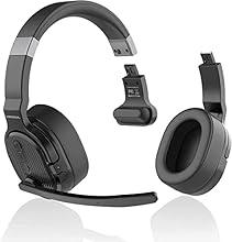 【Industry-leading Noise Cancellation】Our trucker bluetooth headset adopts unique adaptive environmental noise-canceling chipset technology, eliminating up to 96% of background noise. They can provide a quieter environment for listeners and you can he...
