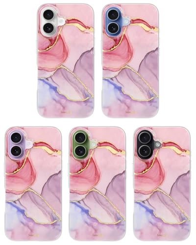 Coque iPhone 10 avec bride pour femmes style marbre chic