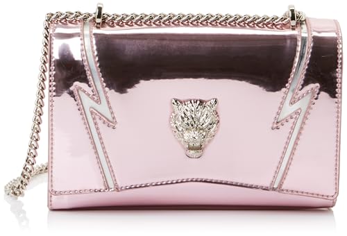 Sac bandoulière Heidi Plein Sport rose, sac à main unisexe pour un style sportswear quotidien