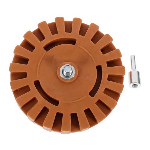 LIFKOME Adhesive Remover Wheel Decal Remover Tool for Easy Removal of Stickers and Adhesive Vinyl from Compatible with Electric Drills Essential Supplies