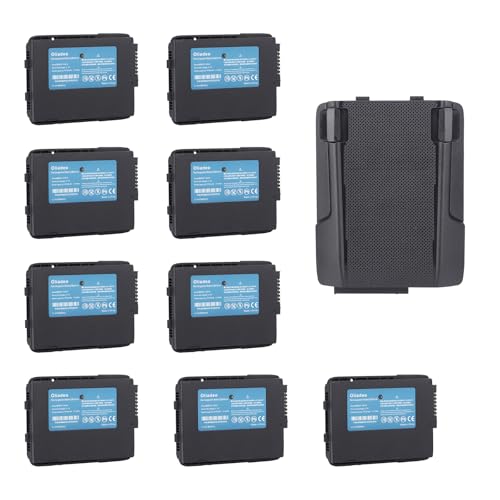 10-Pack BT-000318 for Zebra Scanner Battery: for Zebra TC77 Battery - for Zebra Symbol TC70 TC77 TC72 TC75 TC55 TC70X TC75X TC700H TC700K TC720L Barcode Scanner BT-000318-01 Batteries
