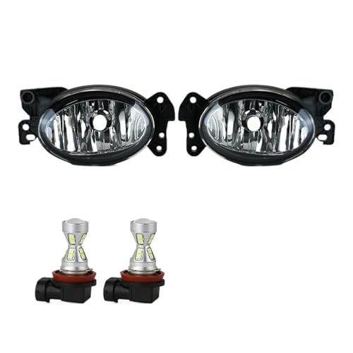 Phares antibrouillard LED pour Benz W211 W204 E350 E550 pare-choc avant 2007-2009