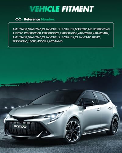 Image of SCITOO Starters New Compatible for Cub Cadet Tractors - Garden 2086 1996 1997 for John Deere Tractors - Farm 425 Tractors - Lawn 425 /445 93-On for Kawasaki Small Engines Various Models 18012N