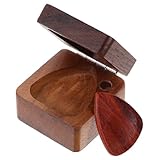 Trucs de guitare pour hommes : le coffret de médiators et de médiators est un design portable, ce qui le rend facile à utiliser et à ranger.