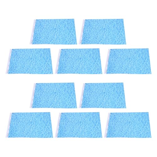 DECORNIJIA 10������ ���U�C�N���͗l�X�e�b�J�[ �~�j�`���A�΂̐��̔g��e�N�X�`���� �W�I���}�p �͌^���i�N���t�g�p �E�H�[�^�[���b�v���y�[