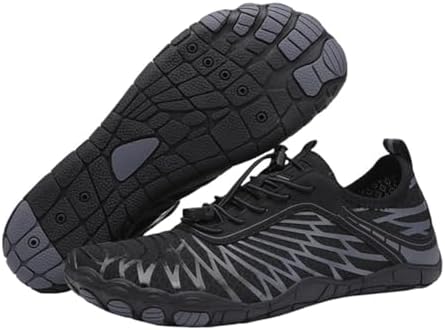 BDAFDGUEE Hiking Barefoot Shoes Womens,Men’s Minimalist Wide Toe Barefoot Shoes, Healthy & Non-Slip Athletic Shoes Unisex