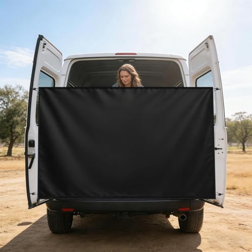 Rideaux d'intimité auto pour douche de camping et fourgon aménagé imperméable
