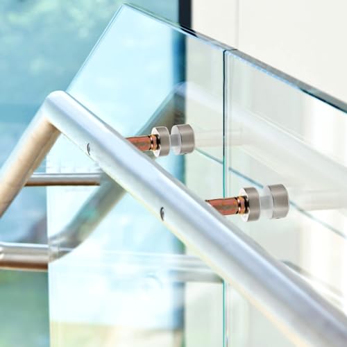 Support verre acier inoxydable pour sécuriser balcon et escalier - 3