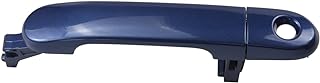 RLB-HILON Exterior Door Handle Compatible with Nissan Versa 2007-2011 and Nissan Tiida 2007-2012 Year, for 82641EL12A N1310130, Front Left Door Handle with Keyhole, Blue Color