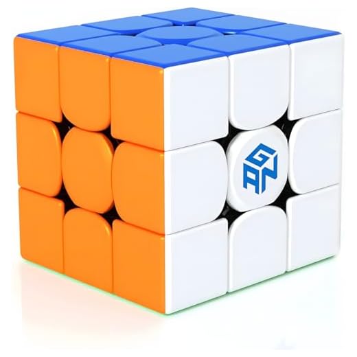 Bukefuno GAN 356 RS 3x3x3 Speed Magic Cube GAN 356 R S 3x3 Magic Cube Gans 3 by 3 Educational GAN356 RS Speed Puzzle