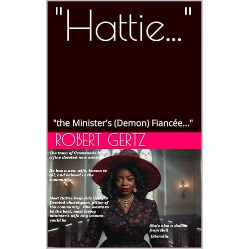 "Hattie..." Audiolibro Por Robert Gertz arte de portada