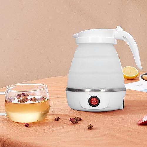 Tetera eléctrica plegable DAUZ 400W para viaje blanco miniatura 5