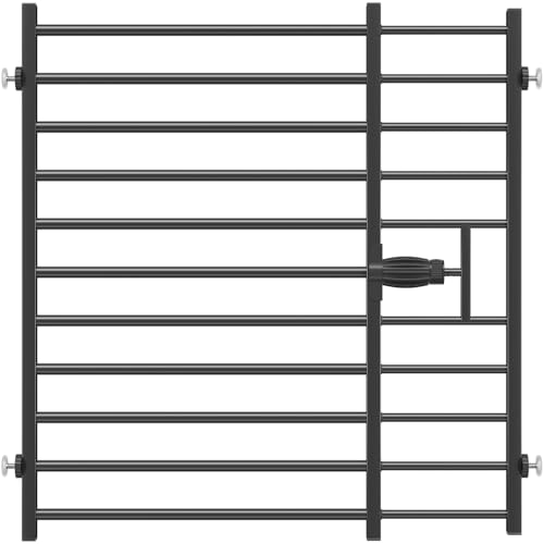 Malier Metal Baby Gate, 30in H, expandable 29.5-45in wide