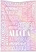 Xanadut Personalized Blanket with Name,Custom Monogram Throw Blanket, Unique Gift for Kids Pets Friends and Parents