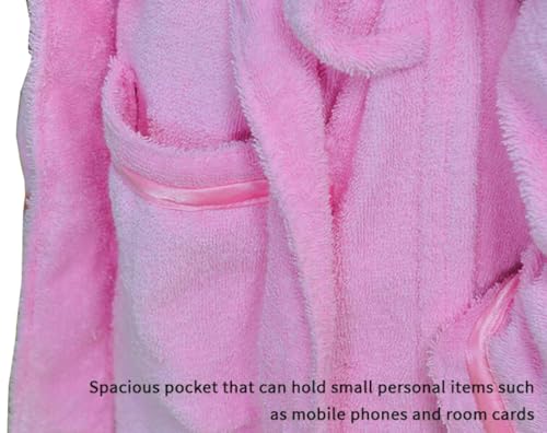 Children's Solid color Towel Material boys and girls Robe cotton swimming bathrobe thick pajamas4