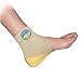 Tuli's Cheetah Heel Cup with Compression Sleeve for Sever’s Disease and Heel Pain for Gymnasts and Dancers, Medium, 1 Pair