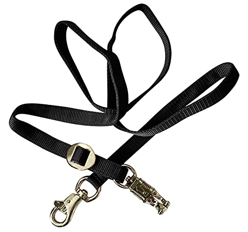 Majestic Ally Double Thick 36" to 72" Trailer Tie for Horse Haulage Cross tie with Adjustable Buckle - Image 4