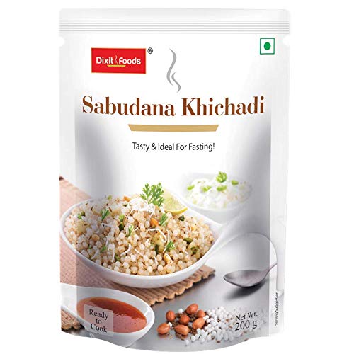 Dixit Foods ready to cook Sabudana Khichadi | Ready to eat shabudana khichadi Mix | No Preservatives | 2-3 Servings, 200g (Pack of 2) (B08G8LLGKZ) Amazon Price History, Amazon Price Tracker