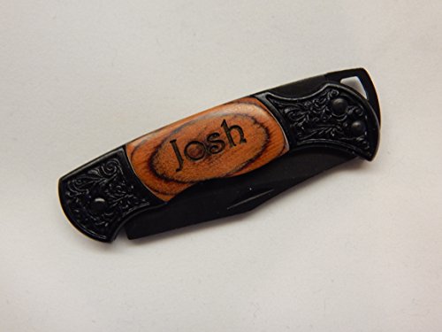 Engraved Black Decor Folding Pocket Knive, Mini, Personalized Knife, Father Of The Bride Gift, Wedding Gift, Keepsake #TOP8