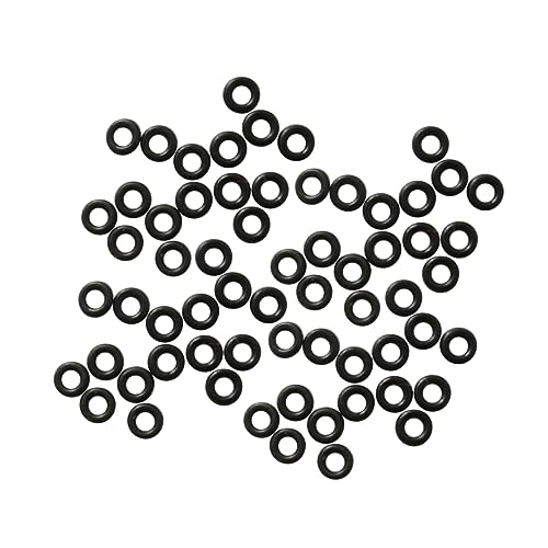 MOBUTOFU 100pcs Dart Rubber Gasket Non Slip Rod Pad Seal Kit for Aluminum Shafts Easy Install and Carry