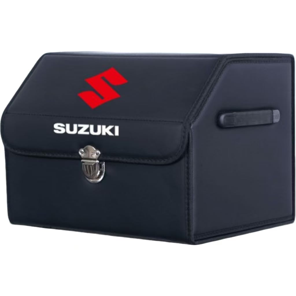 Car Boot Organiser for Suzuki Ciaz (facelift 2018), Storage Organiser Folding Box Car Storage Organiser Non-Slip Secure Travel Tote Is Car Accessories,38x31x29