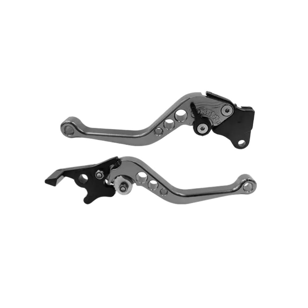 Yzwhkl Titanium Brake Handle Lever Motorcycle Brake Handle Motorbike Modification Cnc Clutch Drum Lever Adjustable Handlebar Set Modified Parts