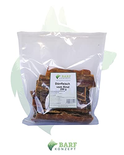 BARF Konzept - Dörrfleisch vom Rind 1000 g - Natürliches, fettarmes Hundeleckerli in Premium-Qualität als Kausnack… - Image 4