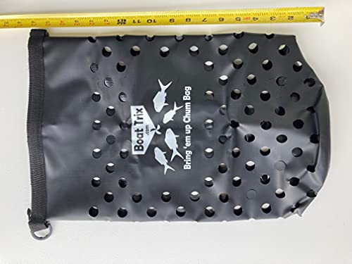 Boat Trix Chum Bag - Model "Bring Em Up" Chum Bag, Black, Easy to Clean - Thumbnail 3