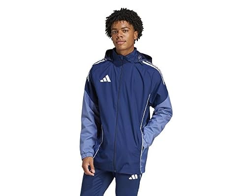 Image of adidas Tiro 25 Competition All-Weather Men's Wind Jacket, blue, XXL