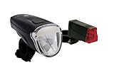 Büchel Batterieleuchtenset Tri Lux Mini LED, 10,23 x 5,16 x 5,16 cm, schwarz, 51125485
