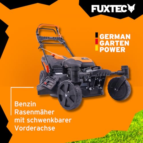 Fuxtec 4in1 Benzin Rasenmäher mit 51 cm Schnittbreite