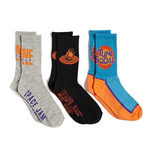 Space Jam calcetines para niños pack de 3 de algodón suave 2