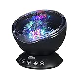 CHENJIA Proyector Ocean Wave, 12 LED y 7 colores Luces de no