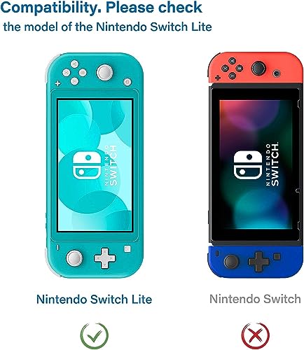 NEW’C 2 Stück für Nintendo Switch lite für Panzerglas, Frei von Kratzern, 9H Härte, HD Displayschutzfolie, 0.33mm Ultra-klar, Ultrabeständig