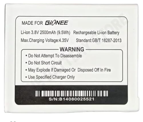 Image of THE BATTERY STORE Original BL-G030W Battery for Gionee X-1 Battery with 1 Year Warranty**** (DD119)