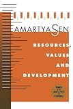 Resources, Values, and Development: Expanded Edition