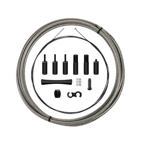ロードバイクシフターケーブルインナーワイヤーセットバイクブレーキ&シフトケーブルサイクリングディレイラーシフトラインアクセサリーマウンテンロードバイク用