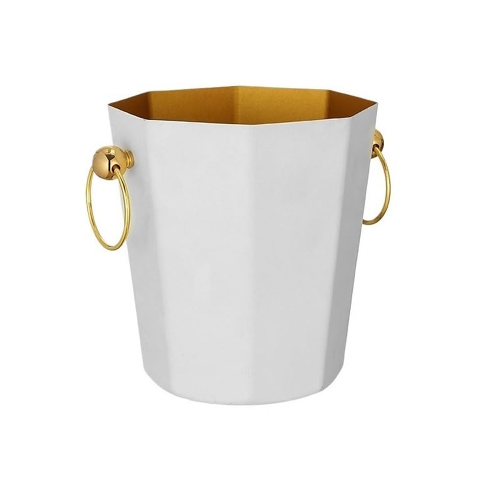 Cubo de champán blanco decorativo de moda para fiestas y vino tinto