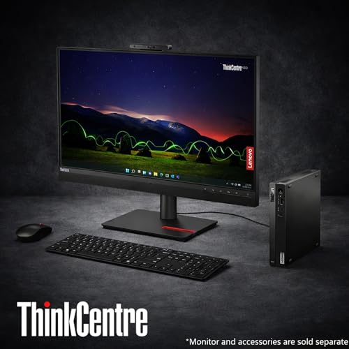 Image of Lenovo ThinkCentre Business Mini PC Desktop Computer - 16GB RAM - 1TB Storage(512GB SSD+512GB External HDD) - Intel 6-Cores Upto 4.40GHz | Wired Keyboard & Mouse, 2 Display Ports, Office Space Saver