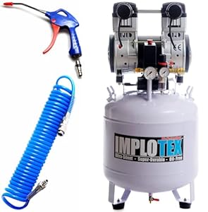 Implotex 1500W Silent Flüsterkompressor 45l