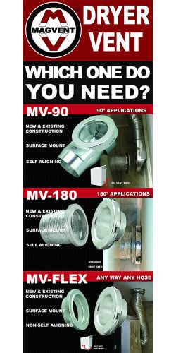 Magvent MV-180 Magnetic Dryer Vent Coupling thumb #2