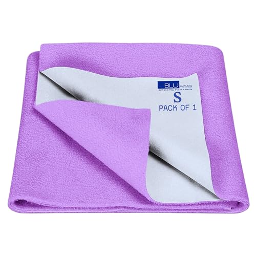 Image of Quick Drysheet for Baby - Waterproof Extra Absorbent Instadry Bed Protector Sheets | Washable Reusable Mattress Protector for New Born Babies Toddler Kids Children (Multicolor, Small Pack of 1)