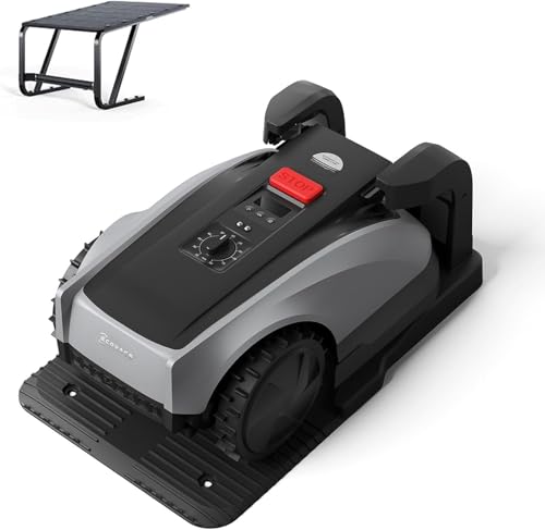 ECOVACS Goat O600 RTK Care Kit Mähroboter, mit Mähroboter Garage,600 m², RTK+Vision-Navigation, Rasenmähroboter, KI-Hindernisvermeidung, App Steuerung