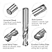 uxcell Solid Carbide Drill Bit, 10mm (0.394