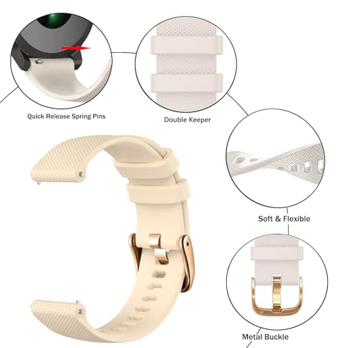 Correa de silicona suave para reloj 19 mm miniatura 2